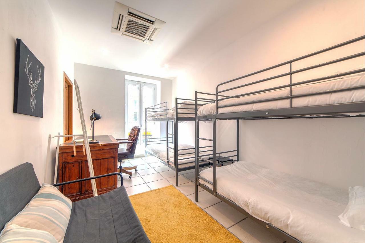 Lovely Large Familial Apartment In Central Nice, Ten Minutes Walk To The Beach! Exteriör bild